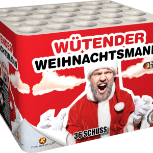 Wütender Weihnachtsmann